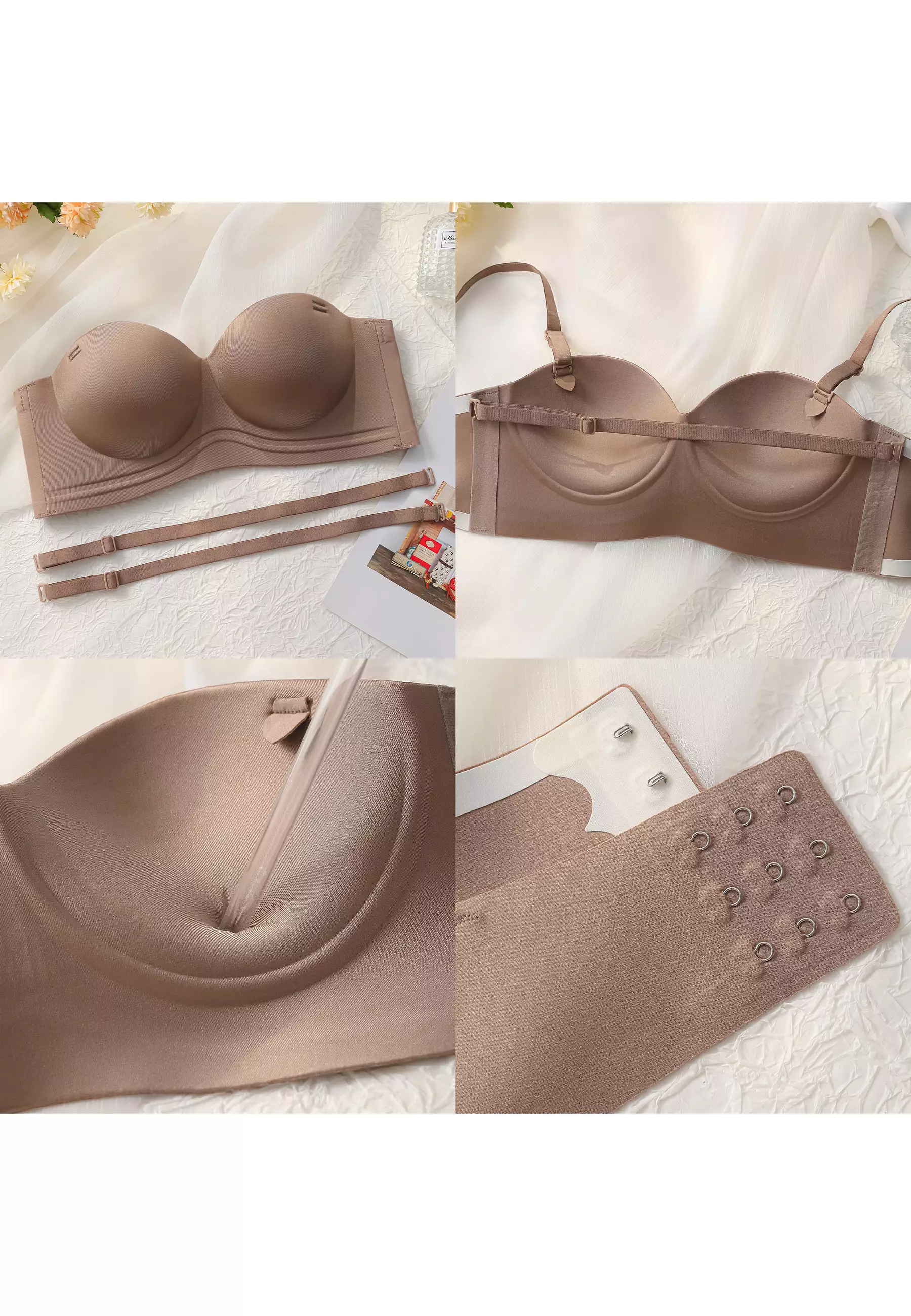 You’ve ( YouHave ) BH Bra Seamless Kemben Super Premium Tali 3 In one Sport Bra Seamless Tanpa Kawat Busa Tipis Wanita 100175