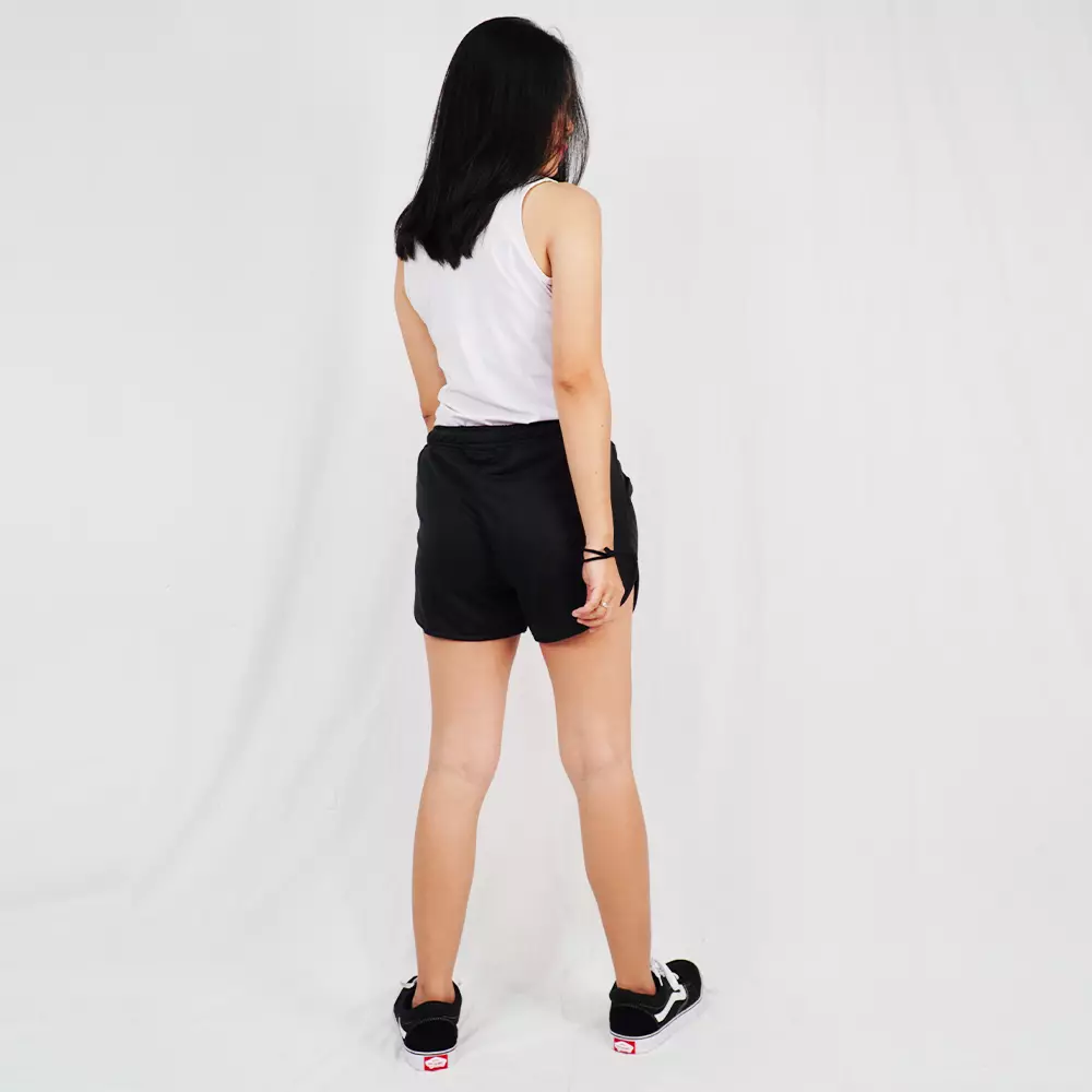 OKECHUKU Mini Celana Pendek Wanita Celana Olahraga Short Pants Wanita - HITAM