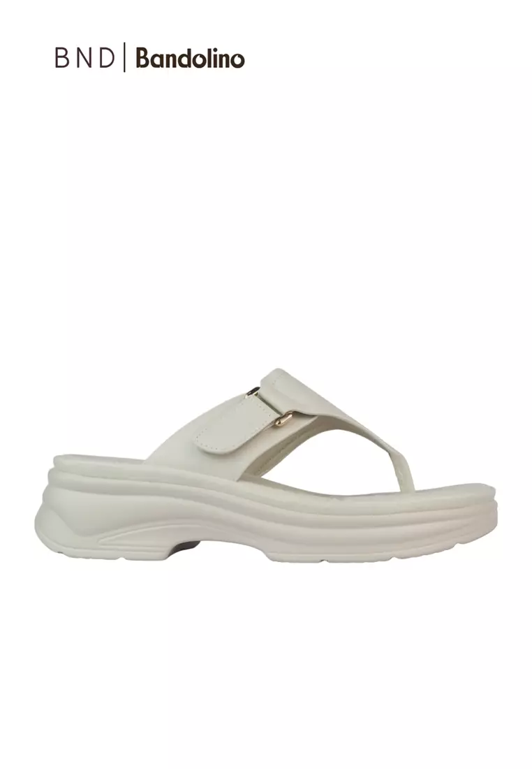 Discount on BND  shoes - SKU: BND - Bandolino Bridget Sandals 11810 Bone
