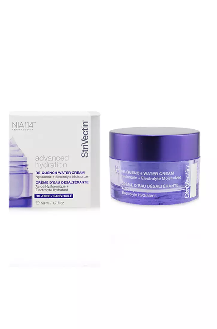 STRIVECTIN - StriVectin - Advanced Hydration Re-Quench Water Cream - Hyaluronic + Electrolyte Moisturizer (Oil-Free) 50ml/1.7oz