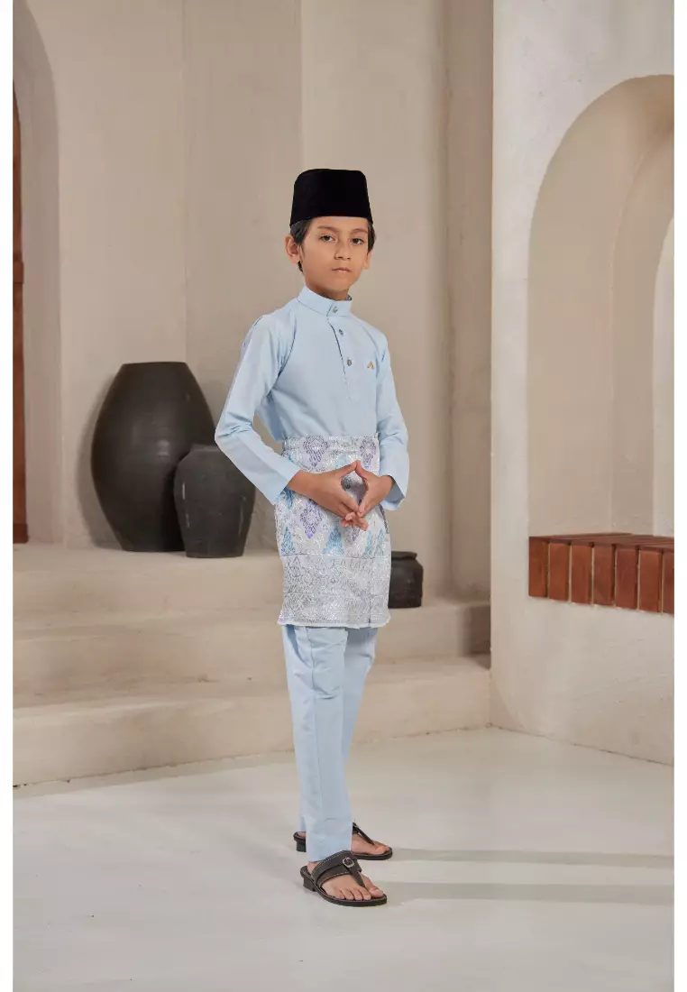 Baju Melayu Moden Cekak Musang for Kids