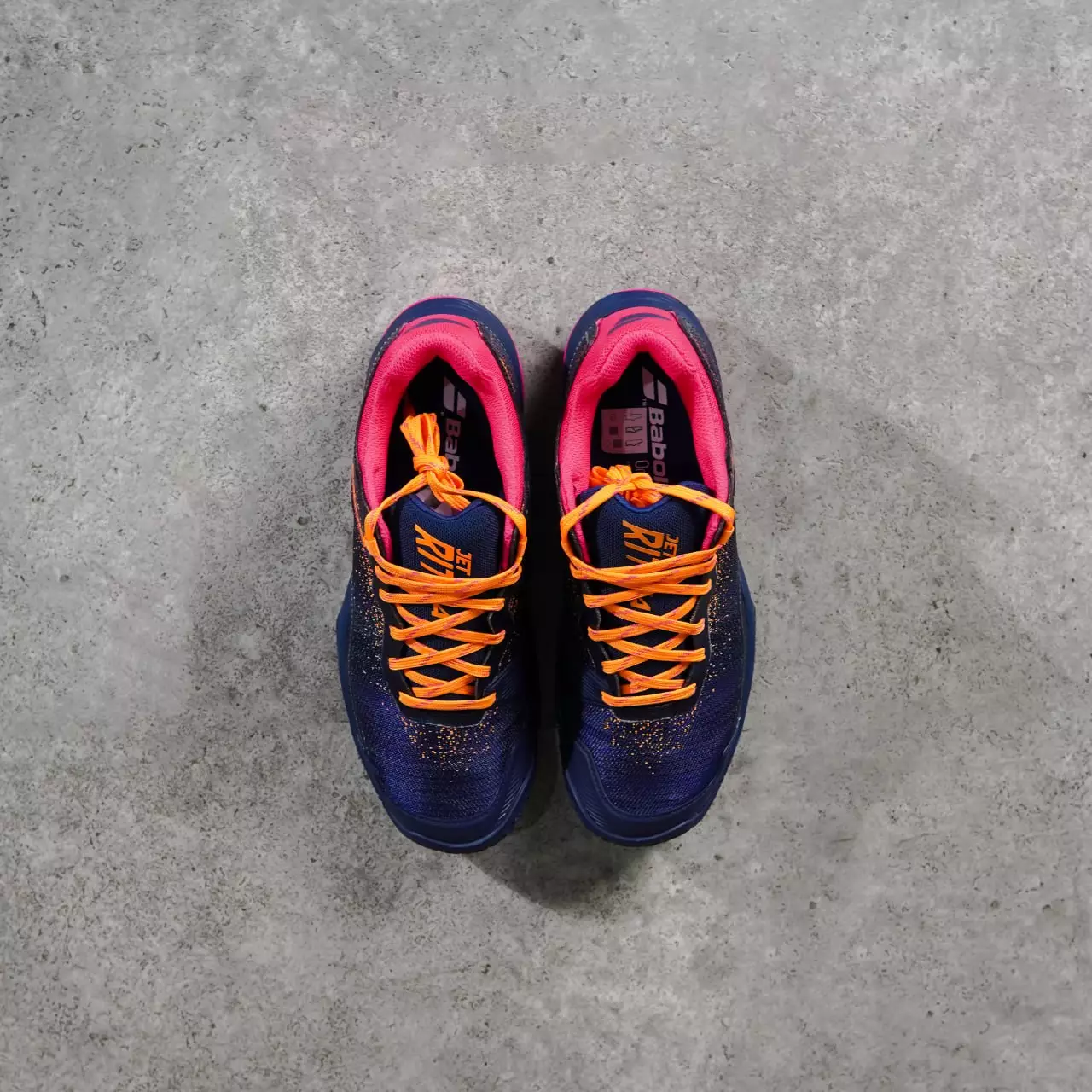 Sepatu BABOLAT JET RITMA GRADIENT PINK NAVY PADEL SNEAKER 100% ORIGINAL