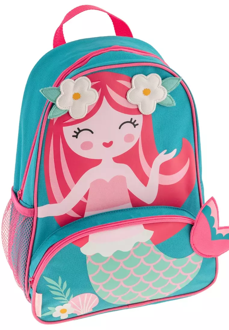 Sidekick Backpack with Lunch Bag for Kids Mermaid Lunch Pal