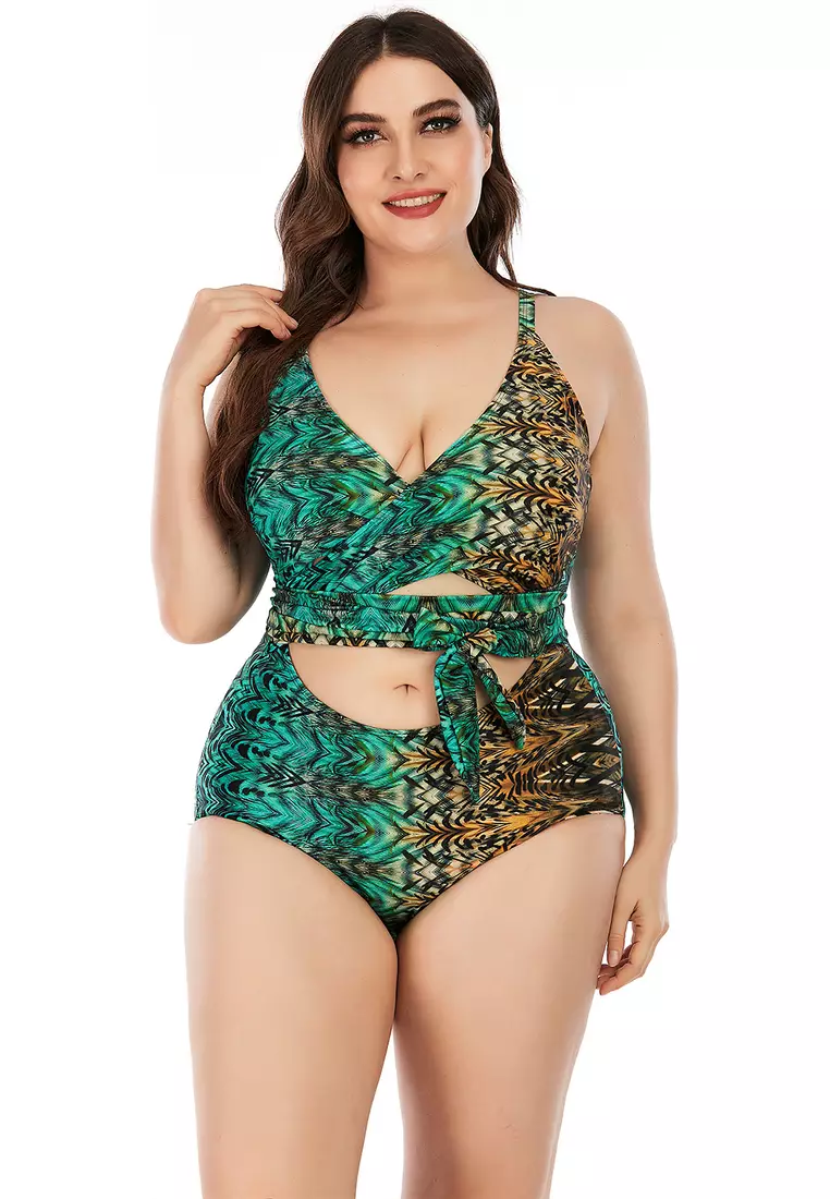 Buy plus discount size swimwear