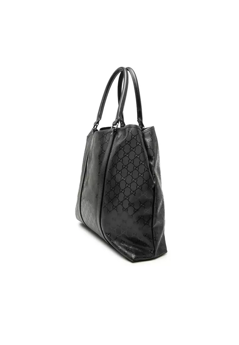 Pre-Loved Gucci Gg Imprime Joy Vertical Tote