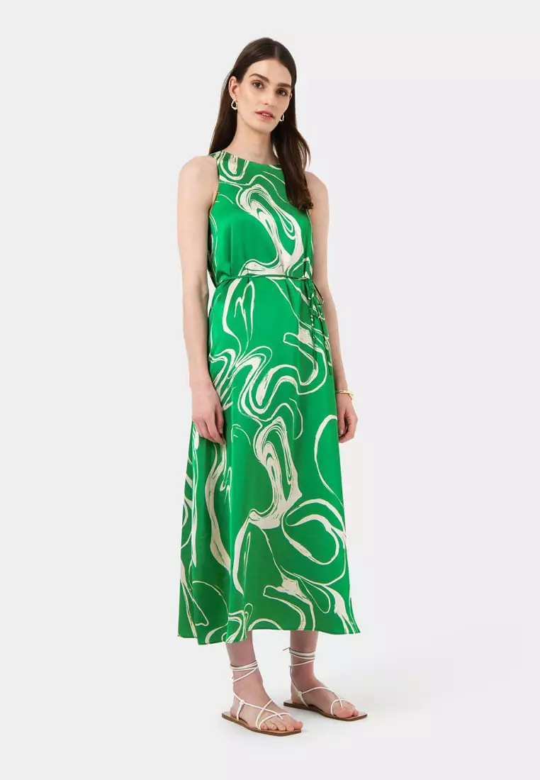 Gretchen Printed Midi Dress