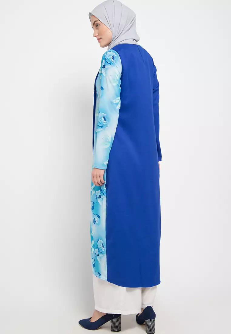 Gina Maxi Dress in Blue - Azzar