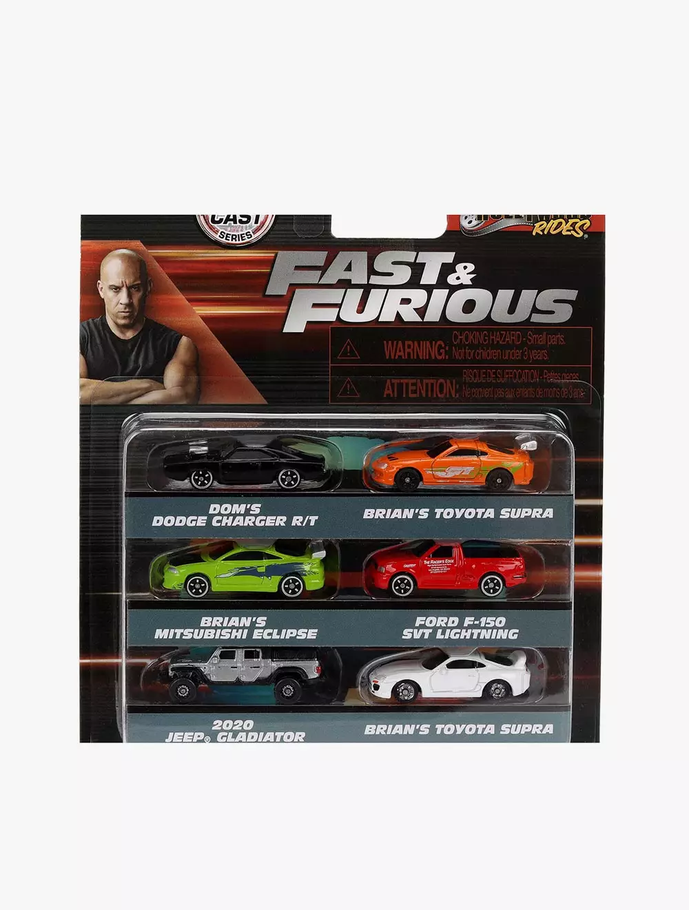 JADA Fast Furious Nano HWR 6-pack A