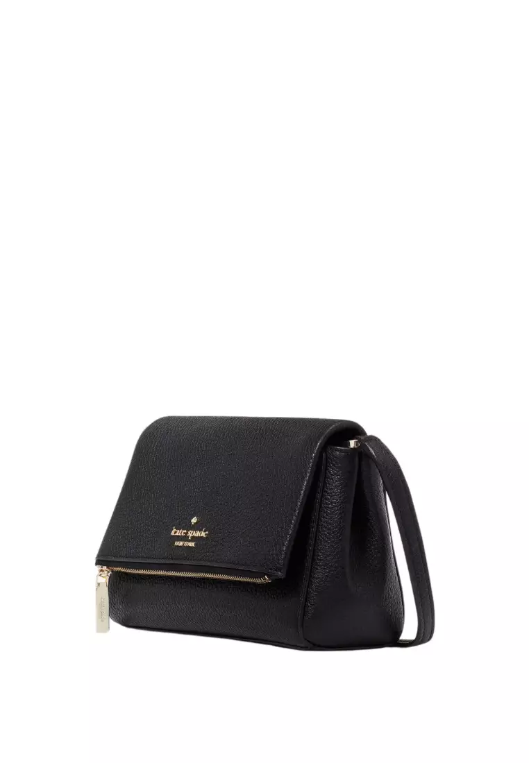 Jual Kate Spade Leila Mini Zip Crossbody Black Original 2024 ZALORA