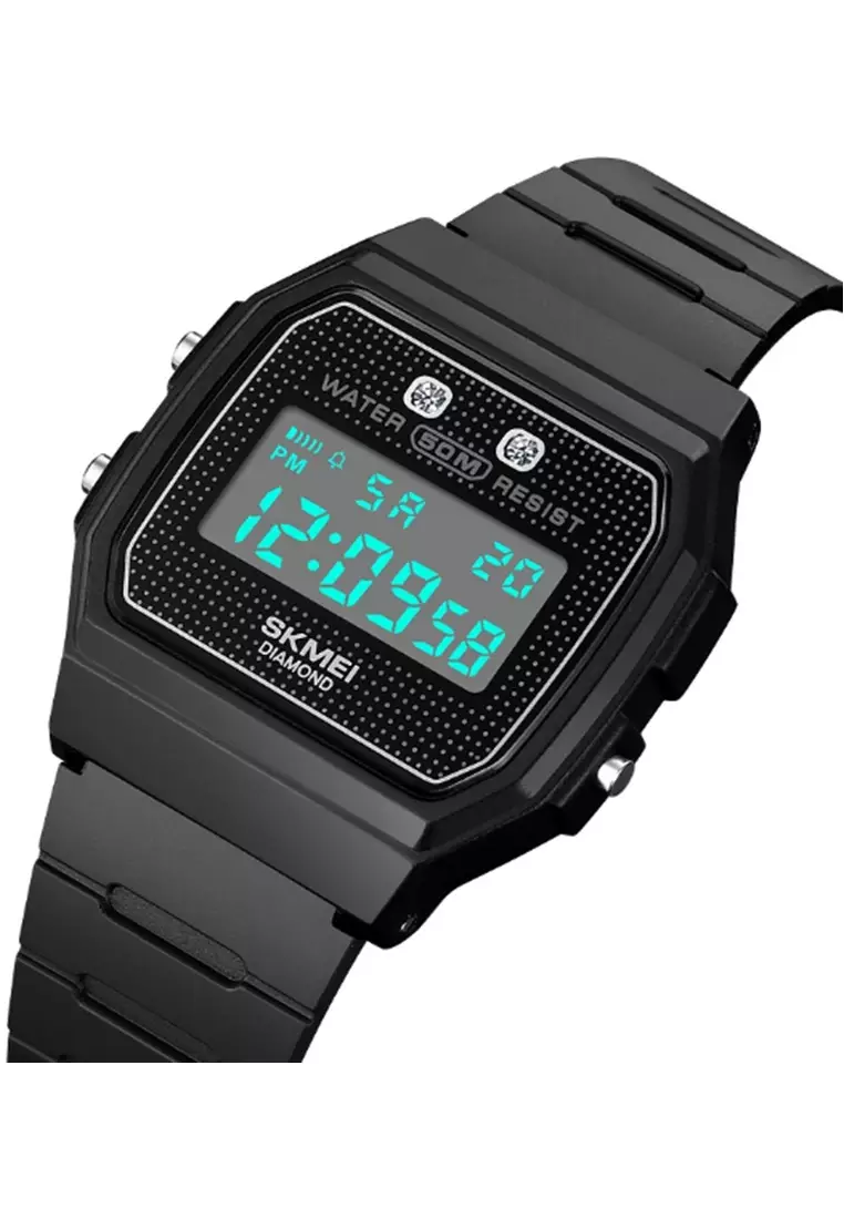 Jam Tangan Digital Pria Waterproof Many Function Strap Tali Material Silicone IR89 ORIGINAL