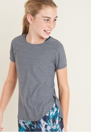 Shop Old Navy Ultra Soft Breathe On Tulip Hem Tee For Girls Online On Zalora Philippines