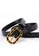 Twenty Eight Shoes black VANSA Simple Diamond Grid Chain Buckle Belt  VAW-Bt311 1D844ACF0891D5GS_4