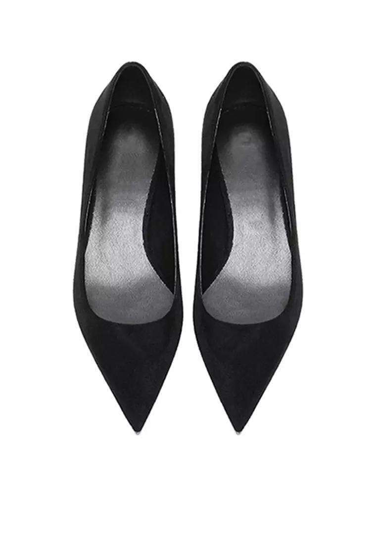 3CM Uniform Pointed High Heel Shoes HZL132