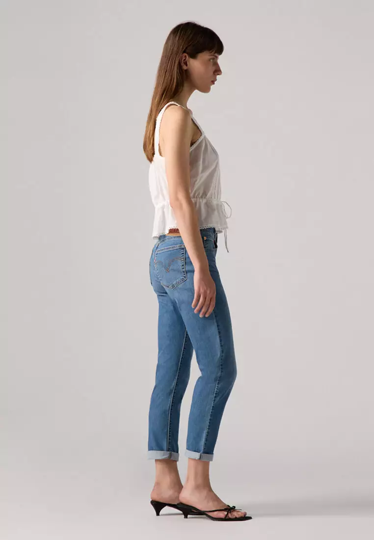 Women's Mid-Rise Boyfriend Jeans 19887-0362