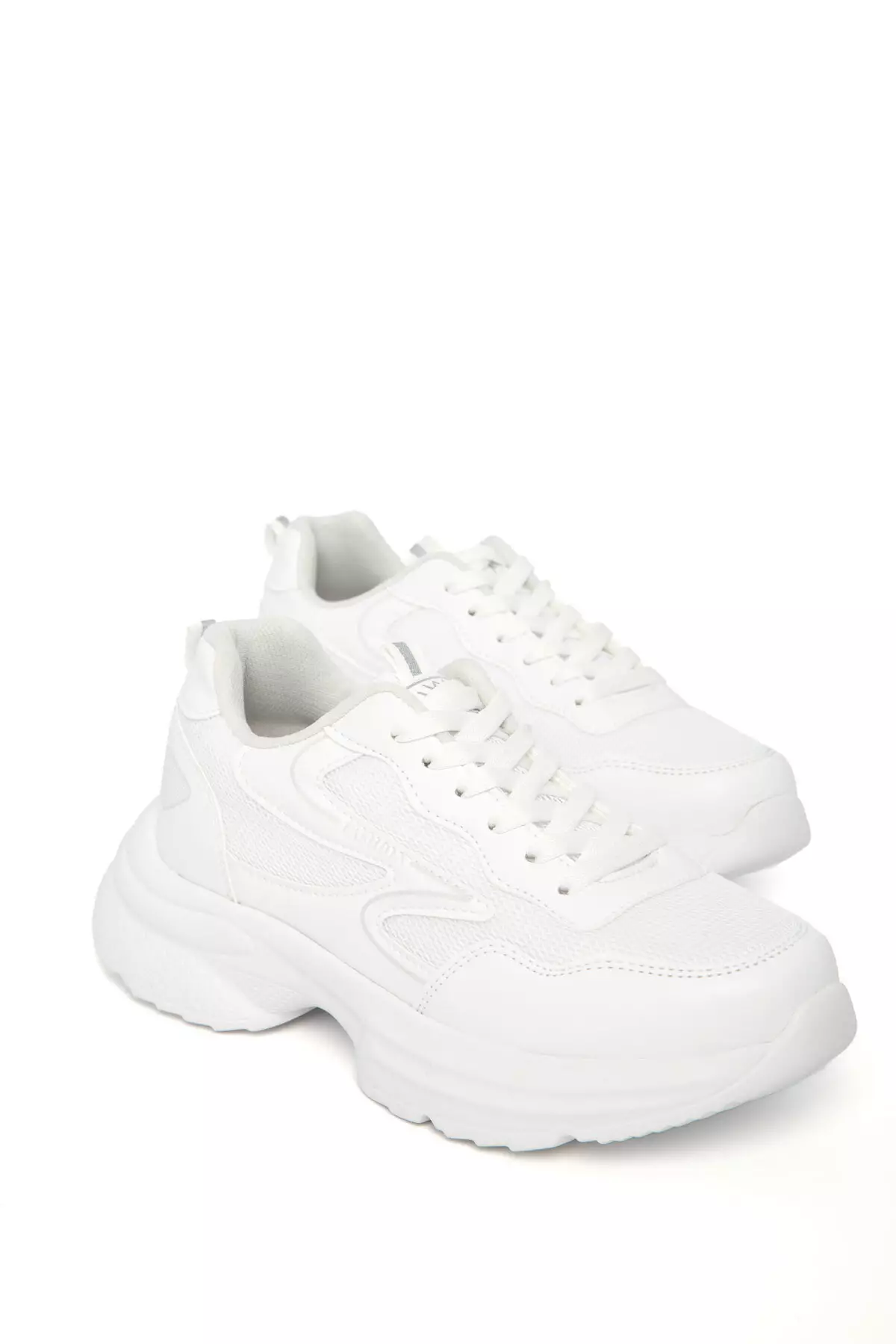 White Women'S Sneaker 21272