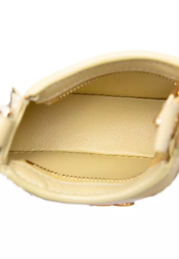 Pre-Loved Celine Micro Shiny Calfskin Triomphe Tilly Bag