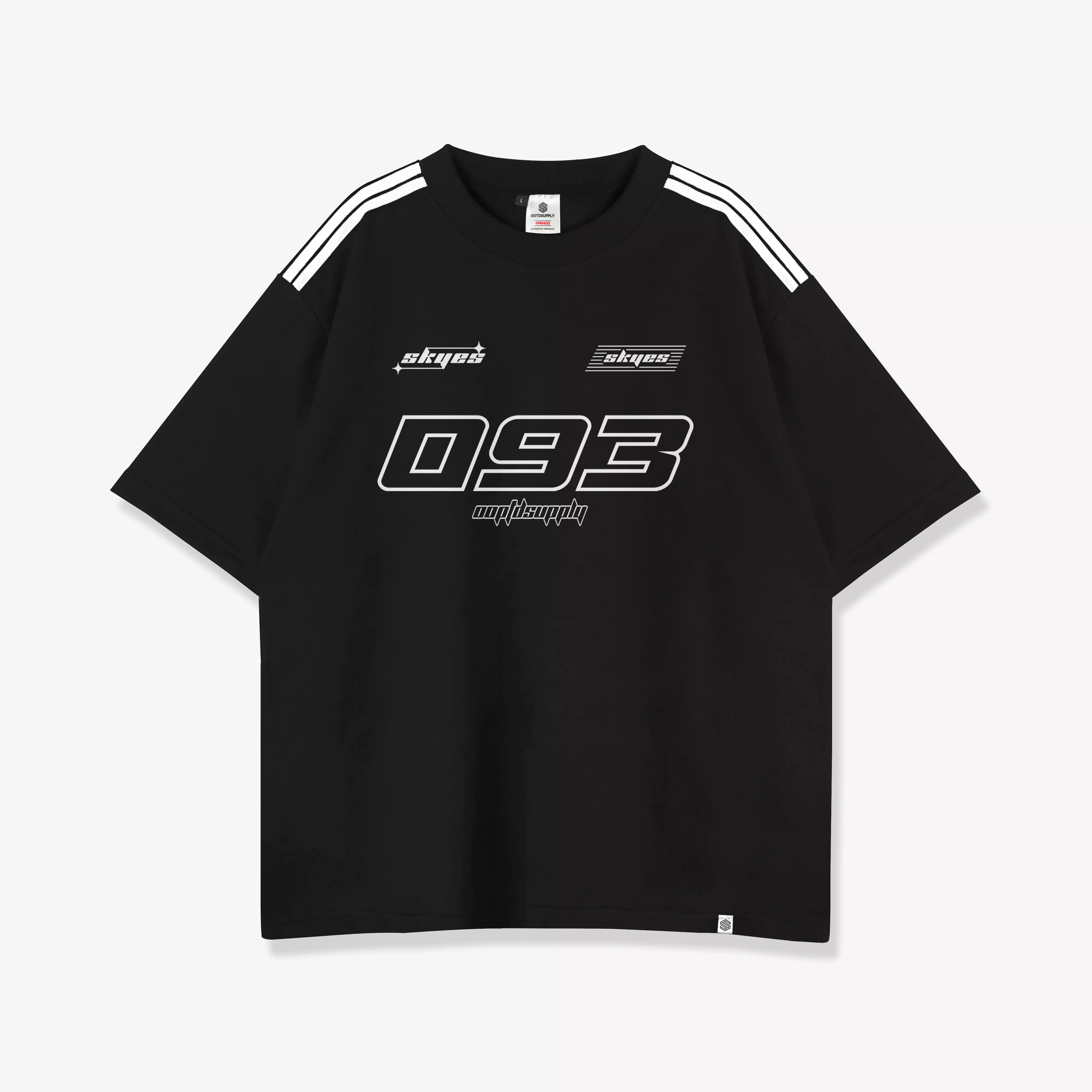 OOTDSUPPLY Oversized One Set Baby Terry Skyes 5th Colours l Oversize Tshirt | Kaos OneSet OS002