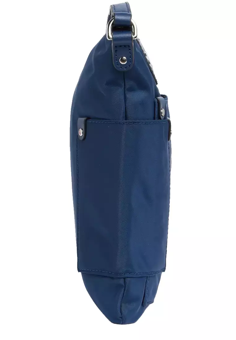 Preppy Nylon Swingpack Crossbody Bag - Azure Blue 4R4HCR040H02