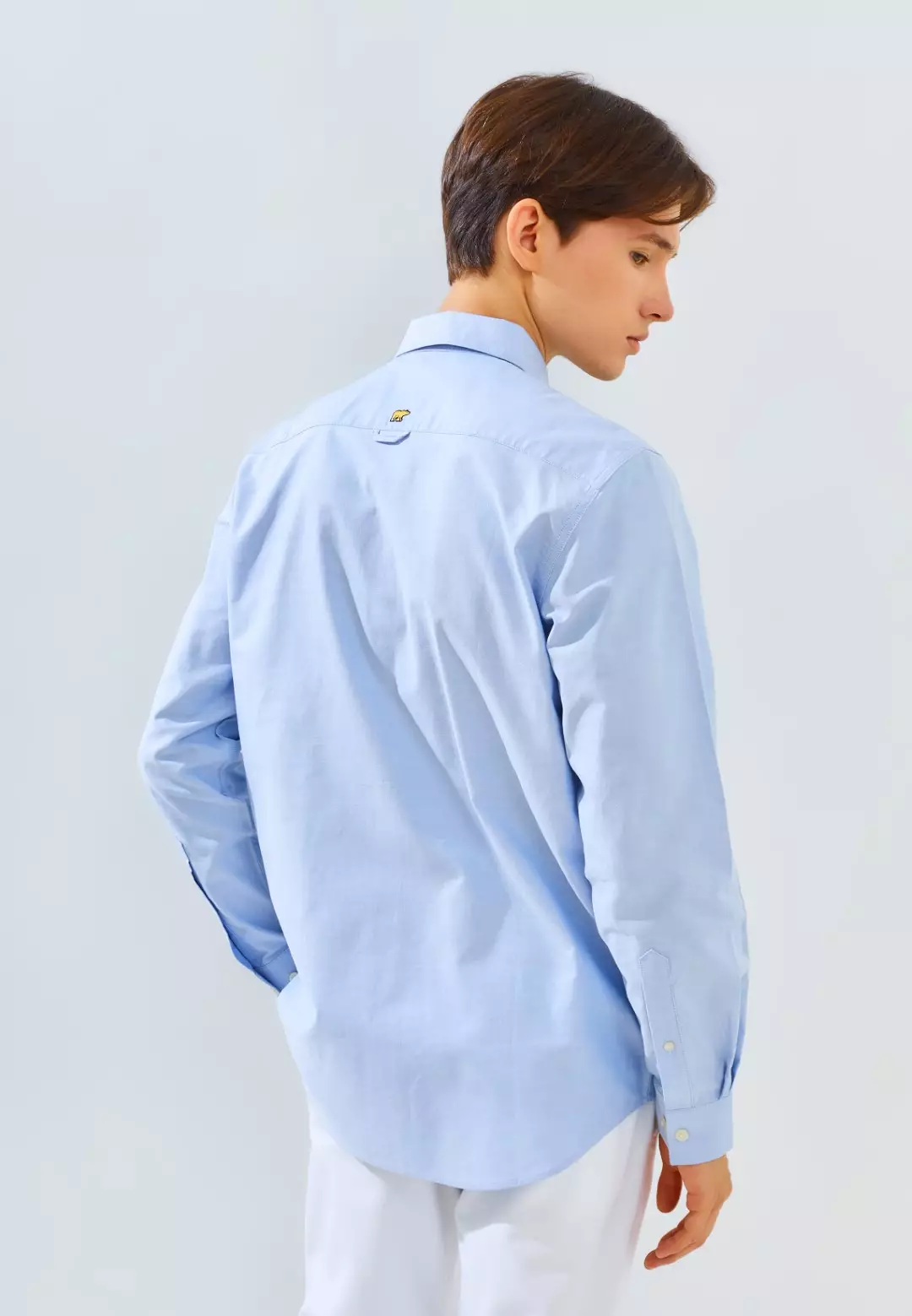 Jack Nicklaus Dorado Kemeja Pria Slim Fit Light Blue