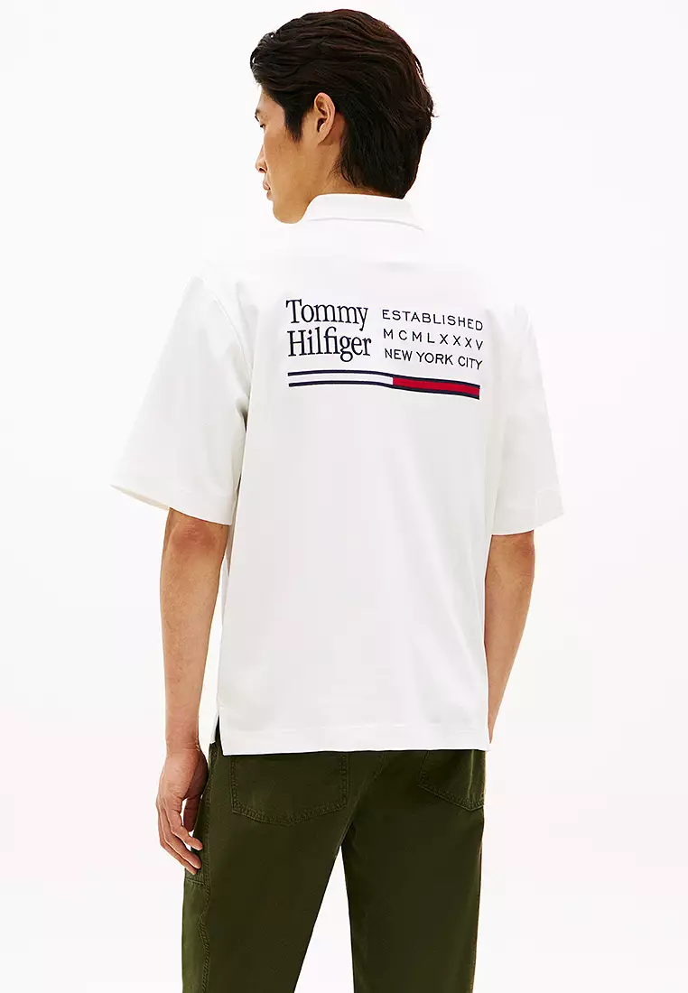 大Logo印花POLO恤 - TH Mainline