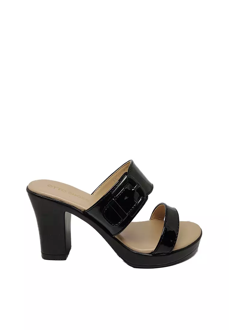 Discount on Otto  shoes - SKU: Kaliyah Duo Strap Block Heel Sandals