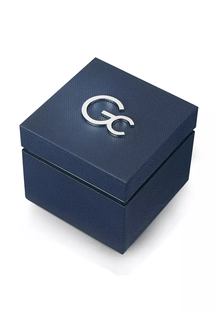 Guess Collection - Jam Tangan Pria - Rosegold - Brown Leather Strap - Y54005G7MF