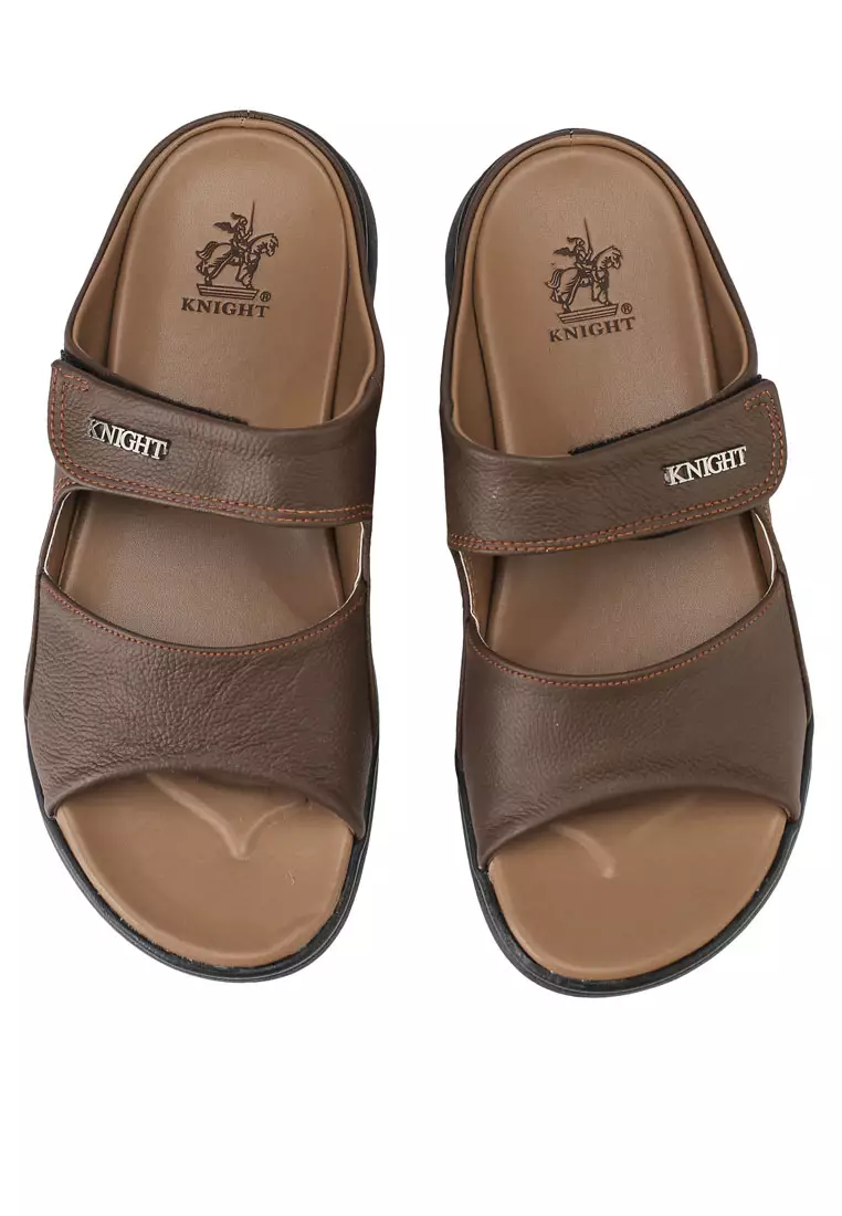 Pure leather sale sandals online