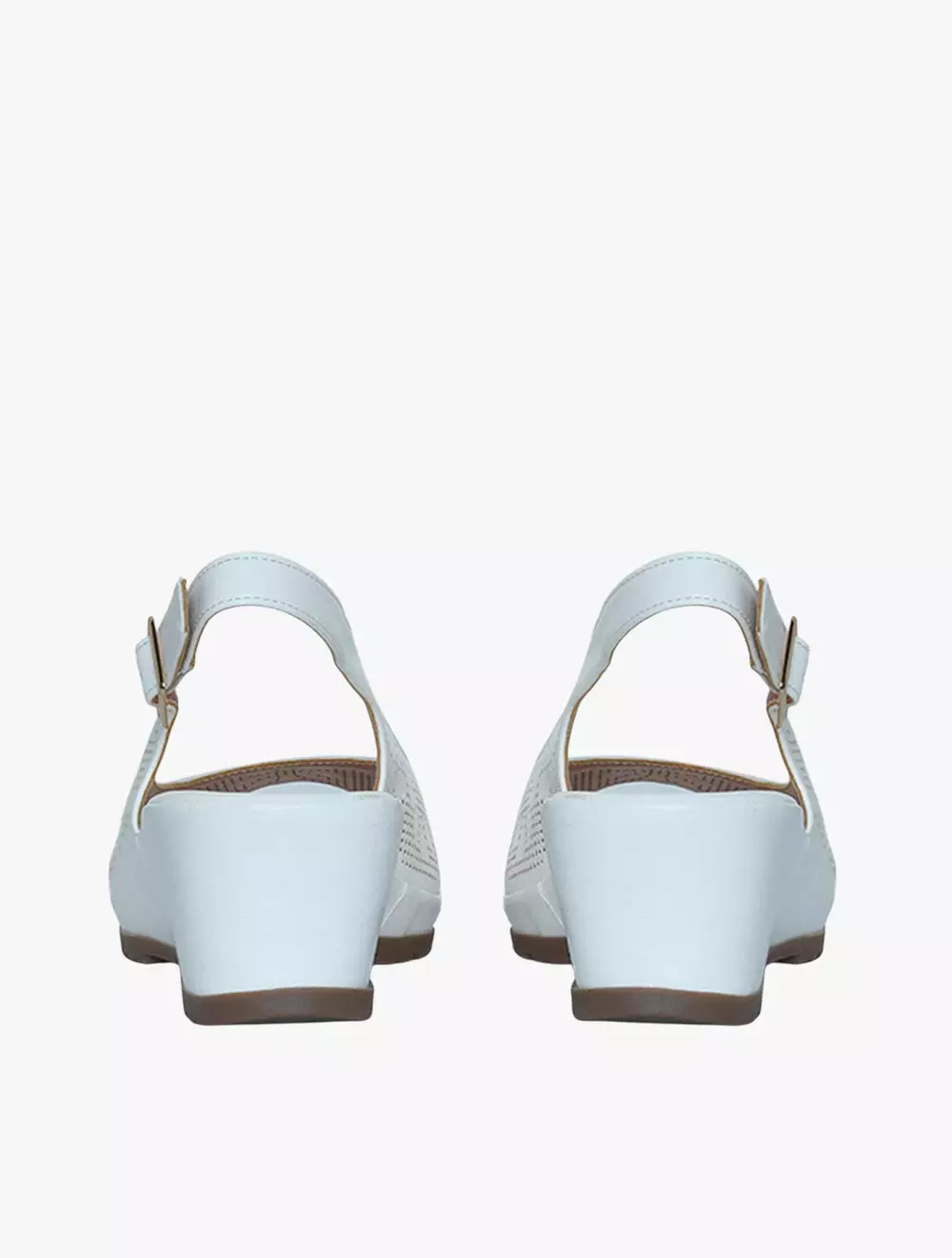 Payless Chrissie Womens Lulu Slingback Wedges - Off White_04