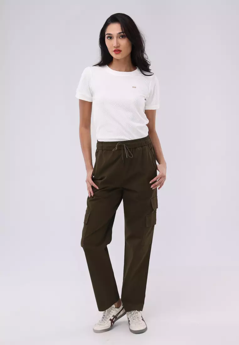 Colored Cargo Pants Ladies