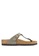Birkenstock grey Gizeh Birko-Flor Nubuck Sandals BI090SH61HNIMY_2