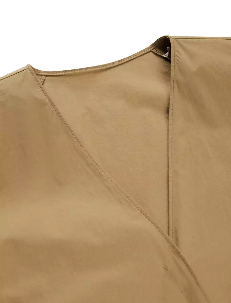 JNBY Women's V-Neck Sleeveless Short Jumpsuit