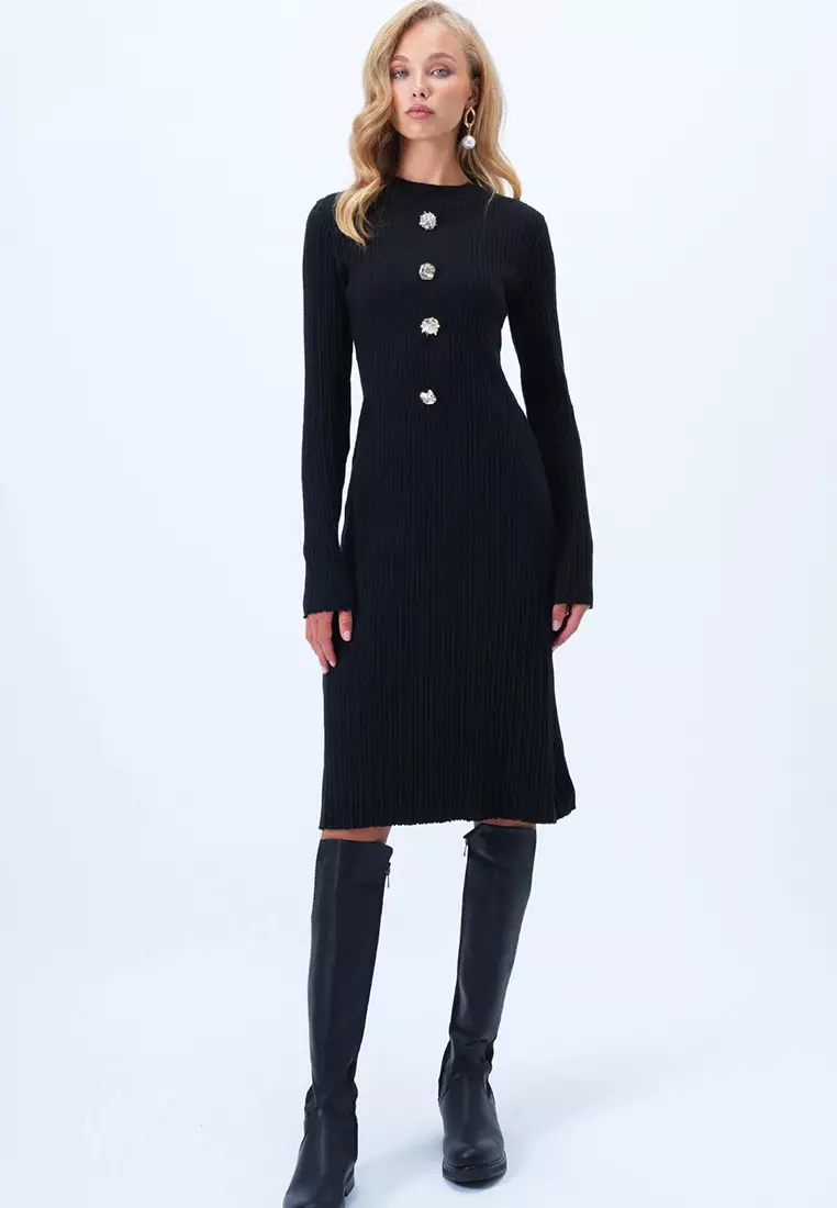 Cotton Knee Length Dress