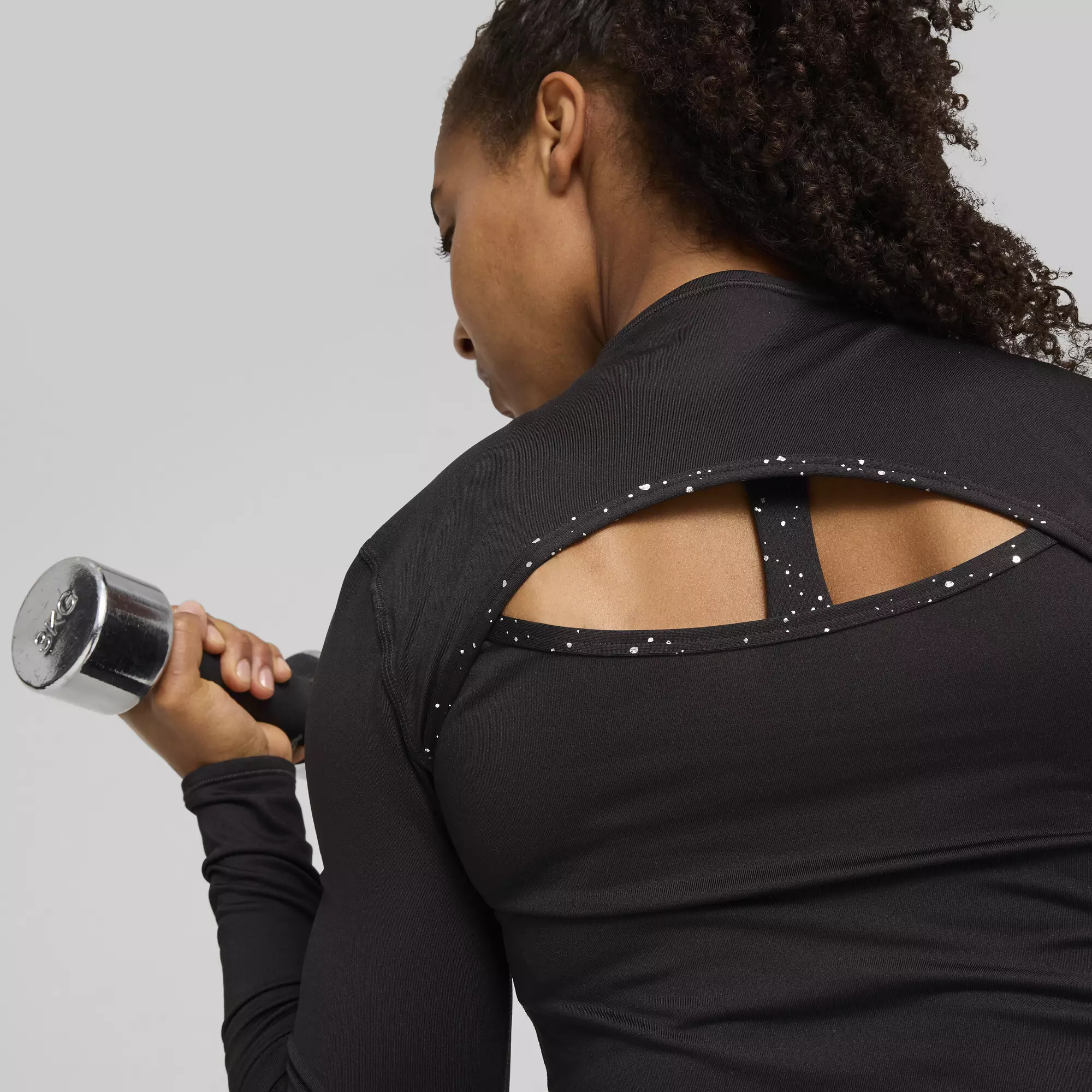 PUMA INTERGALACTIC Long Sleeve Crop Top Women