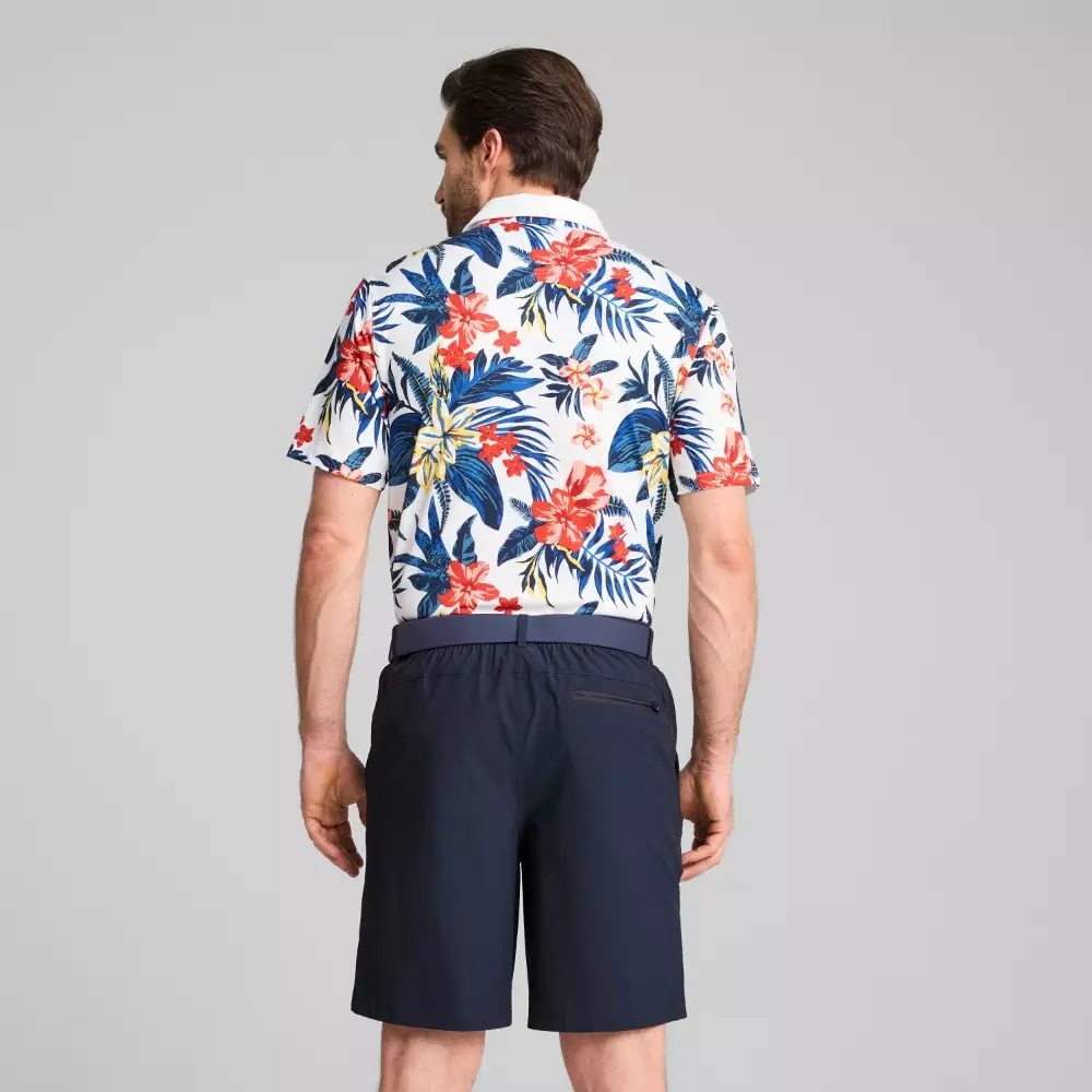 PUMA Men's PUMA x PALM TREE CREW Floral Polo Shirt