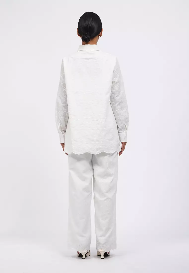 Long Sleeve Shirt with Pants Set