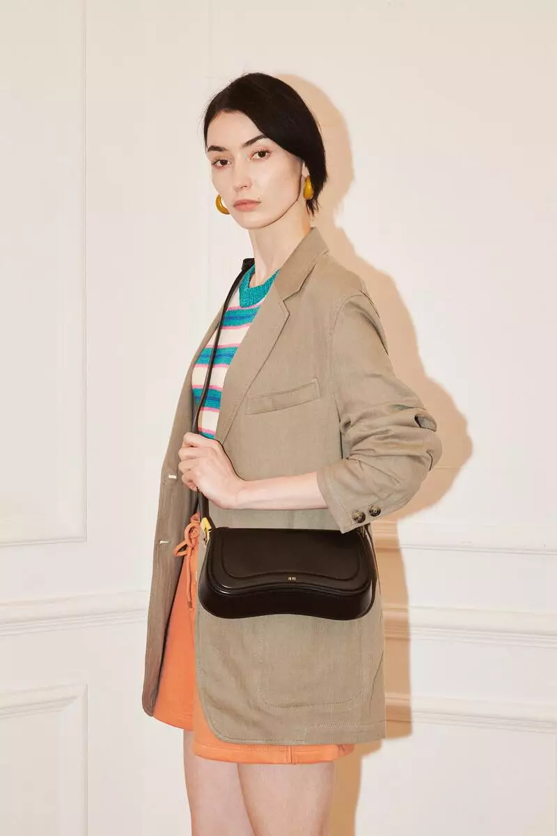 JW Pei Joy Shoulder Bag Vegan Leather Black Tas Wanita - 1C56-1