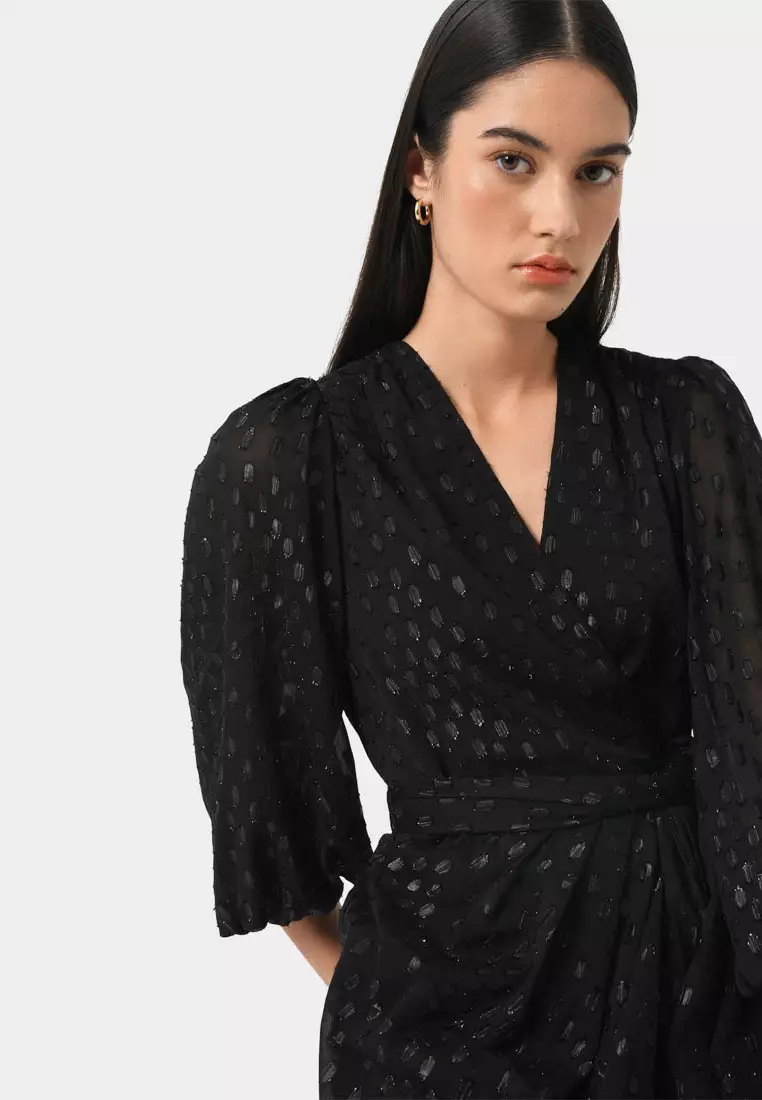 Minda Glitter Mini Dress