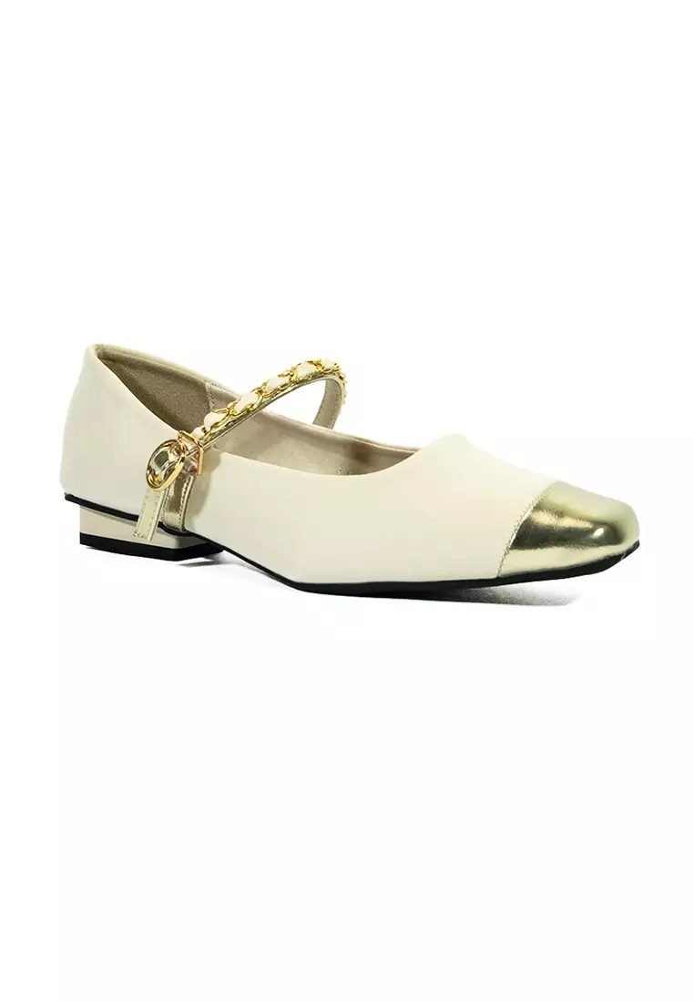 Discount on Mario D' boro Runway  shoes - SKU: Women's Ballet Flats LX 27721 Bone C61