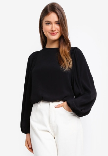 Shop Mango Puffed Sleeves Blouse Online On Zalora Philippines,Halloween Nails 2020 Black And Purple