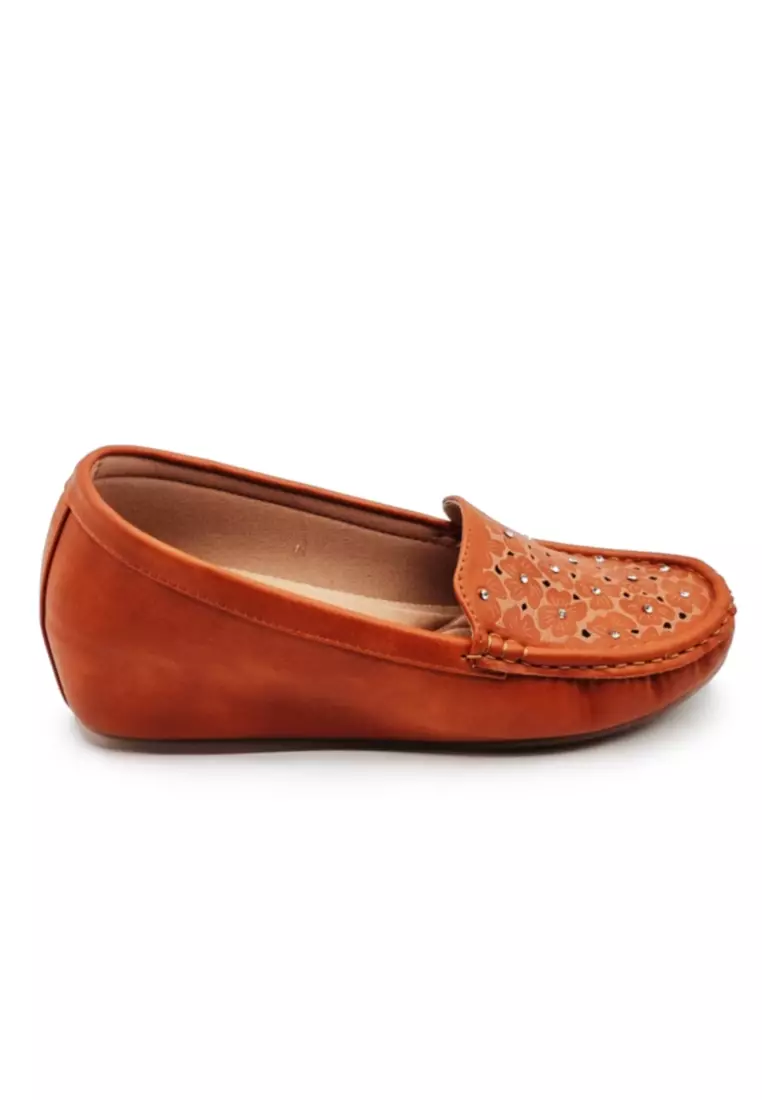 Red discount polo loafers
