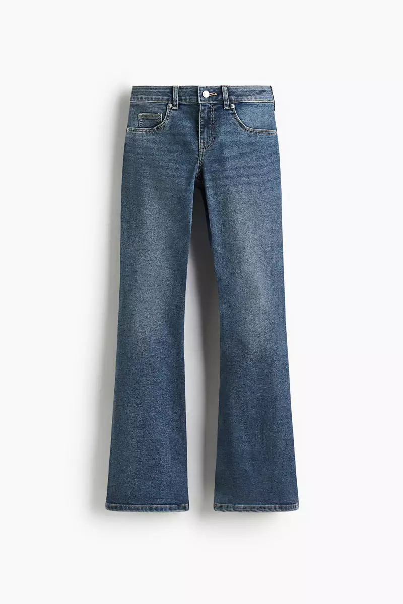 Flared Low Jeans