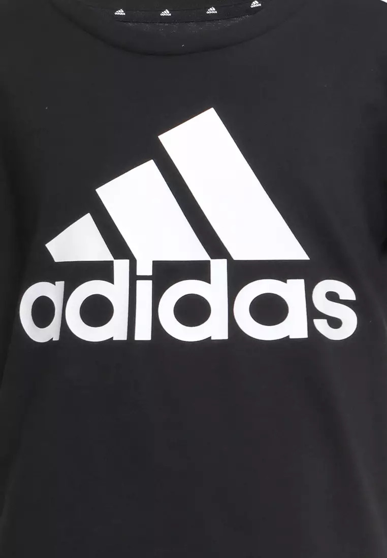 Buy ADIDAS essentials big logo cotton slim t shirt Online ZALORA