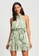 Tussah green Izzy Ruffle Dress 1D050AA9176757GS_1