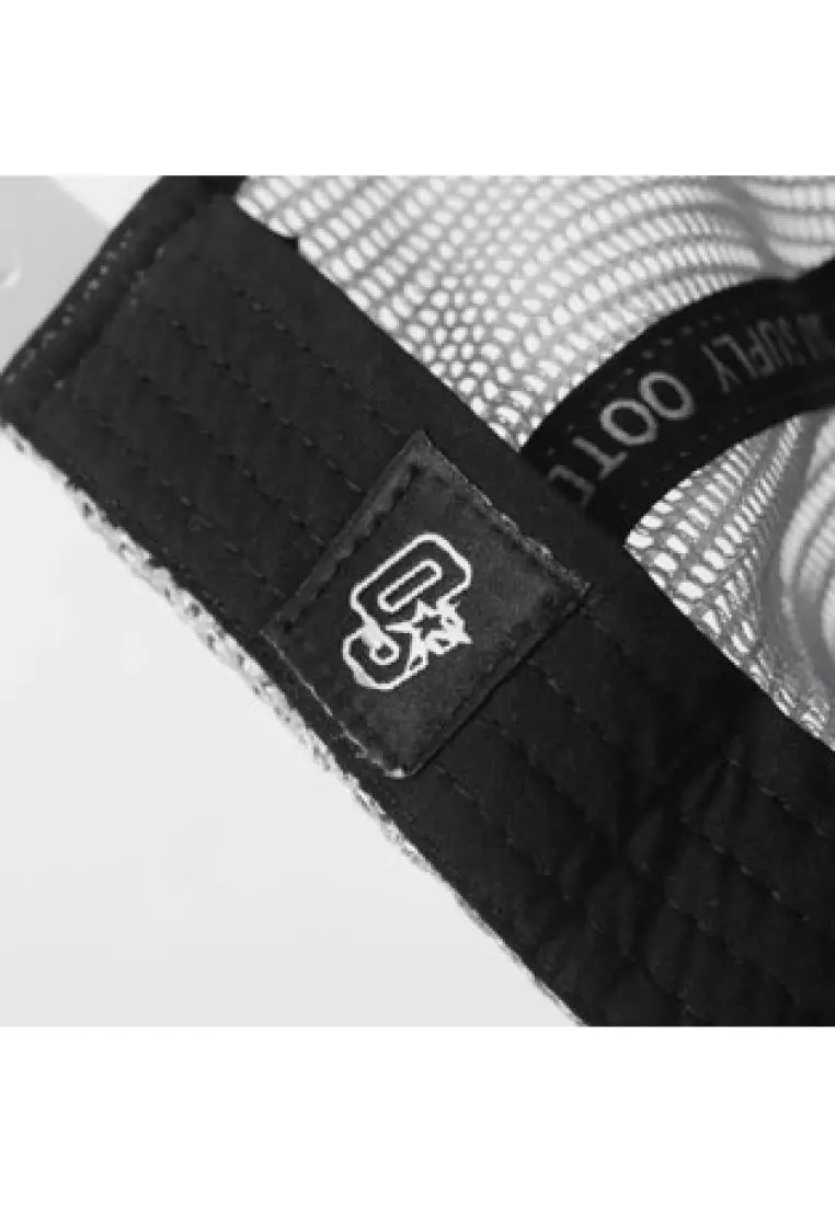 OOTDSUPPLY Polo Caps Trucker Corduroy Bordir Growth White Black I Topi Hat Pria & Wanita | CAP35