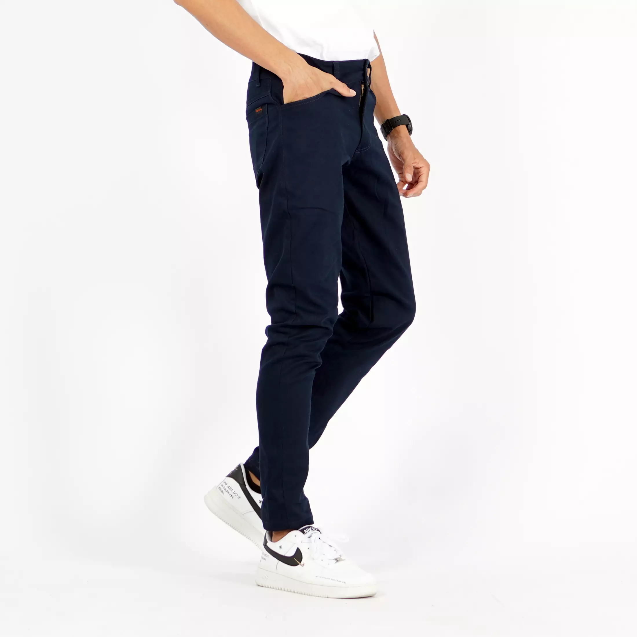 Jay Celana Chino Panjang Pria Celana Chino Pria Celana Panjang Chino Pria - NAVY