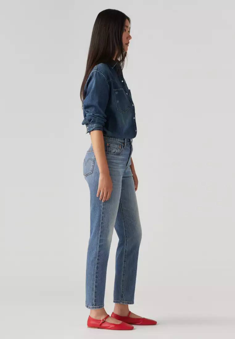 Buy Levi's Women's 501® Original Cropped Jeans 36200-0345 Online ...