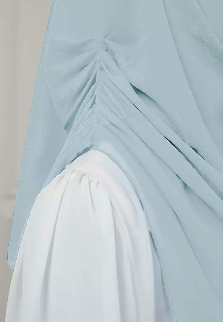 HIJAB INSTAN AURORA - POWDER BLUE