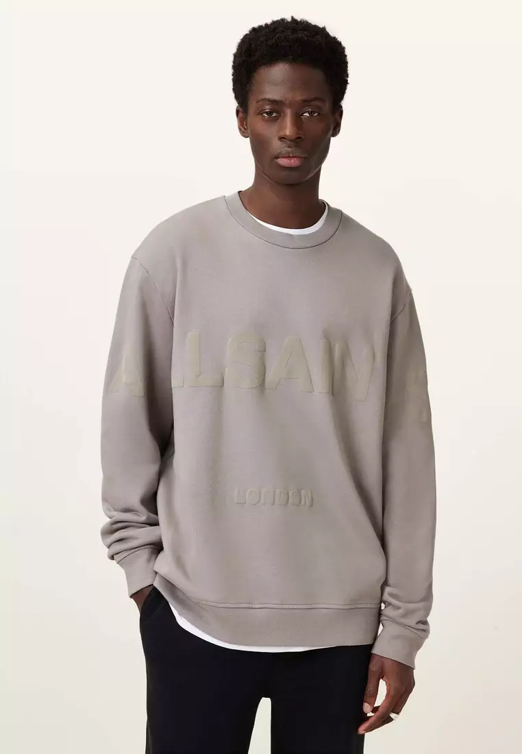 Buy AllSaints Biggy Logo Print Relaxed Fit Sweatshirt 2025
