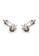 Arden Teal silver Ojeda Chrome Single Knot Cufflinks 1697CAC71F3AE2GS_2
