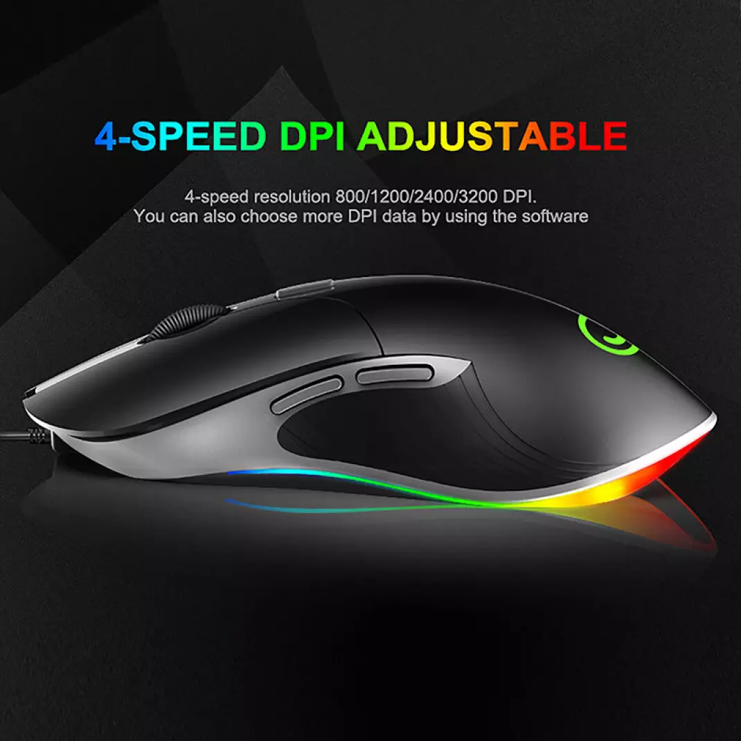 Jual Joyseus Gaming Mouse JOYSEUS RGB 3200DPI LED USB Professional ...